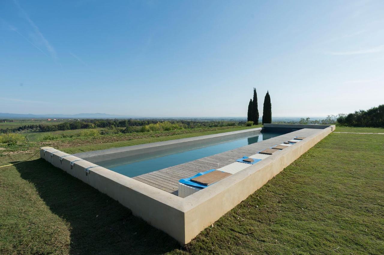 Agriturismo Le Tassinaie Castellina Marittima Kültér fotó