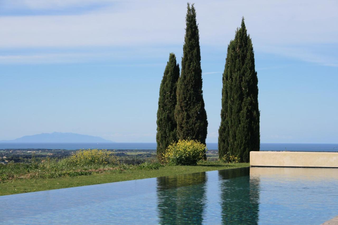 Agriturismo Le Tassinaie Castellina Marittima Kültér fotó