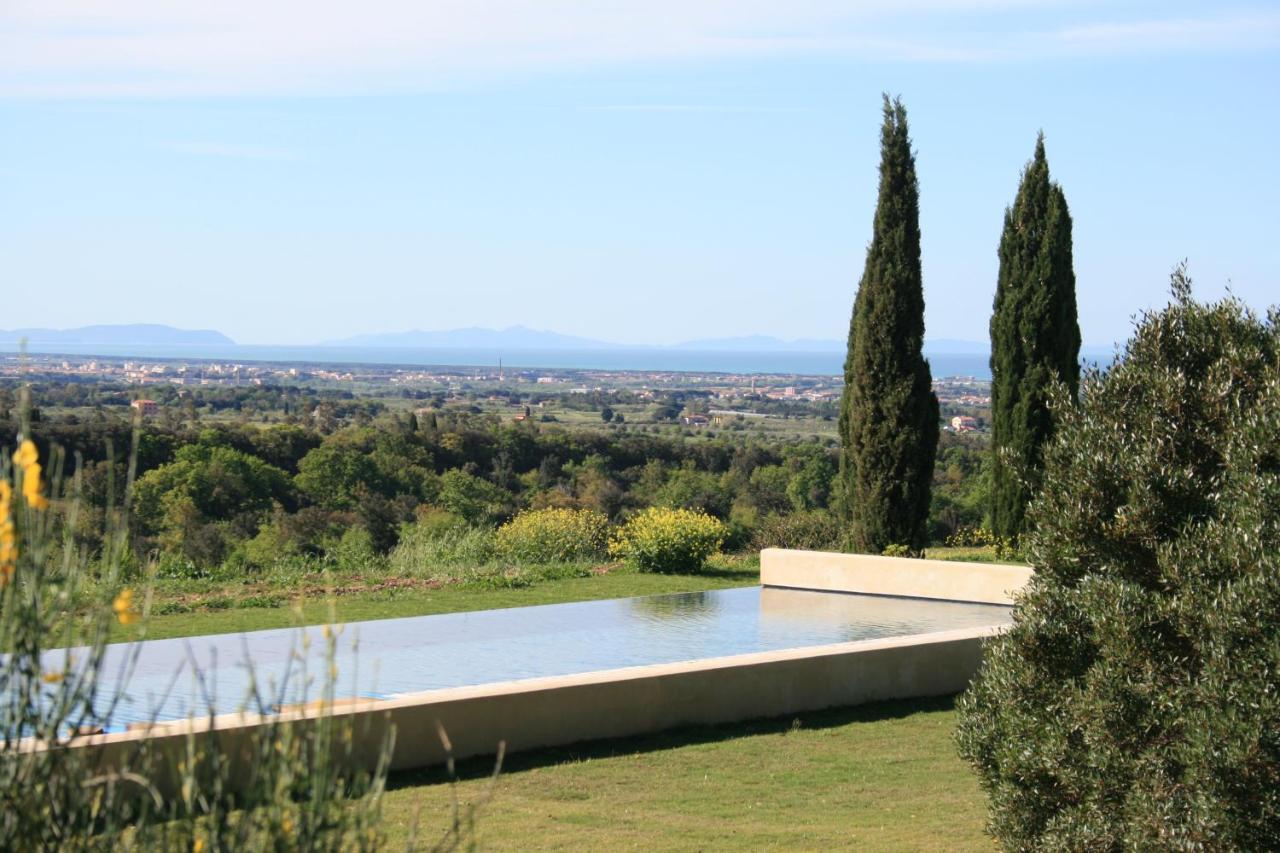 Agriturismo Le Tassinaie Castellina Marittima Kültér fotó